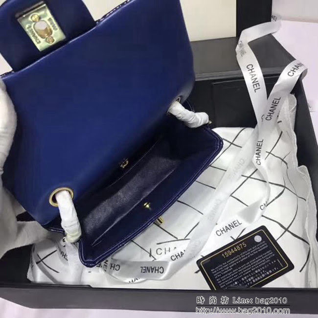 香奈兒CHANEL 升級版A1115金銀鏈條單肩斜挎包 DSC1042